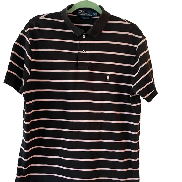 POLO by Ralph Lauren VienrBlack Polo PintaabShirt size XL - Picture 1 of 6